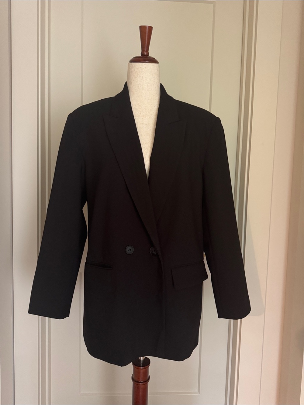 Zara Double Breasted Oversized Blazer
